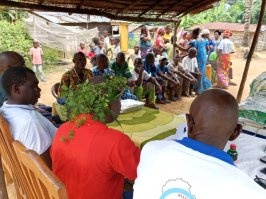 Une tournée de terrain a été engagée dans les villages de Mbouyou, Mboukou-Massi et Tchisseka, avec pour objectif principal la restructuration des bureaux des sections locales.